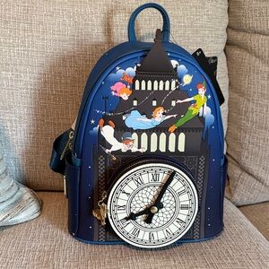 Loungefly Navy Blue Fantasy Clock Backpack